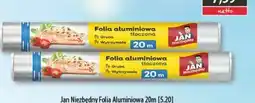 DUO-TES Folia aluminiowa tłoczona Jan Niezbędny oferta