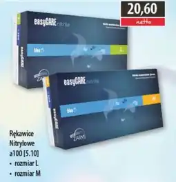 DUO-TES Rękawice Nitrylowe easyCARE nitrile oferta