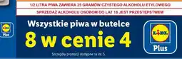 Lidl Wszystkie piwa w butelce oferta