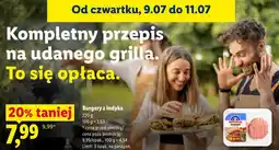 Lidl Indykpol Burgery z indyka oferta