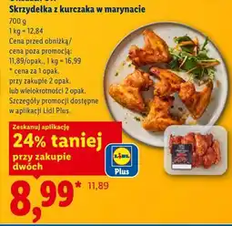 Lidl GRILL&FUN Skrzydełka z kurczaka w marynacie oferta