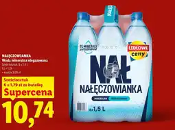 Lidl NAŁĘCZOWIANKA Woda mineralna niegazowana oferta