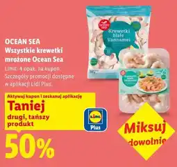 Lidl OCEAN SEA Wszystkie krewetki mrożone Ocean Sea oferta