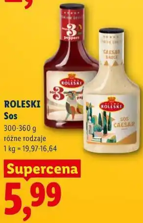 Lidl Roleski Sos oferta