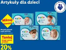 Lidl Wszystkie pieluszki Lupilu Soft & Dry oferta