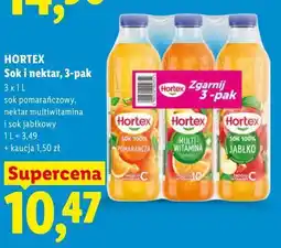 Lidl HORTEX Sok i nektar, 3-pak oferta