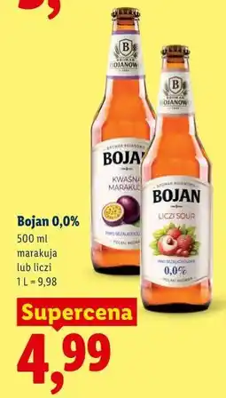 Lidl Bojan 0,0% oferta