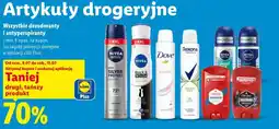 Lidl Dezodoranty i antyperspiranty Nivea, Dove, Rexona, Old Spice oferta