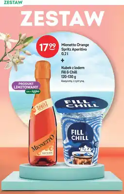 Żabka Mionetto Orange Spritz Aperitivo 0,2 l + Kubek z lodem Fill & Chill 120-130 g oferta