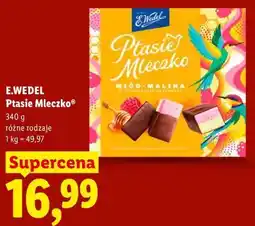 Lidl E.WEDEL Ptasie Mleczko oferta