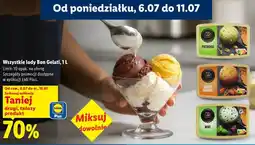 Lidl Wszystkie lody Bon Gelati oferta