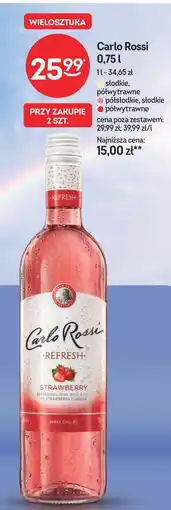 Żabka Carlo Rossi oferta