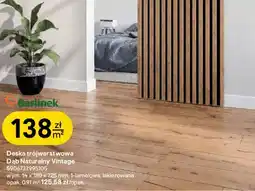 Castorama Barlinek Deska trójwarstwowa Dąb Naturalny Vintage oferta