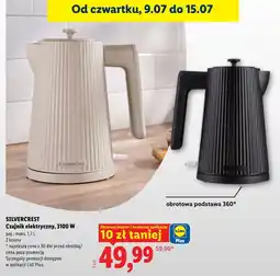 Lidl SILVERCREST Czajnik elektryczny, 3100 W oferta
