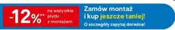 Castorama Zamów montaż i kup jeszcze taniej! -12% na wszystkie płytki z montażem oferta