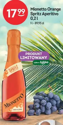 Żabka Mionetto Orange Spritz Aperitivo oferta