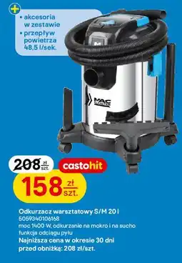 Castorama Odkurzacz warsztatowy S/M 20 l Mac Allister oferta
