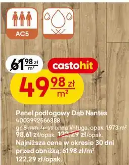 Castorama Panel podłogowy Dąb Nantes oferta