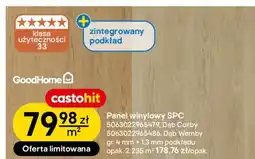 Castorama GoodHome Panel winylowy SPC Dąb Corby / Dąb Wemby oferta