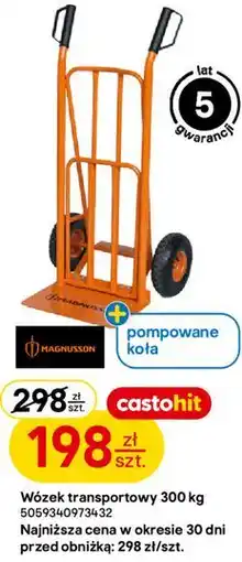 Castorama Wózek transportowy 300 kg Magnusson oferta