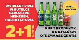 Netto Wybrane piwa w butelce Carlsberg, Heineken, Holba i Litovel oferta