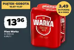 Netto Piwo Warka oferta
