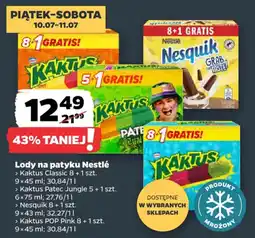 Netto Lody na patyku Nestlé oferta