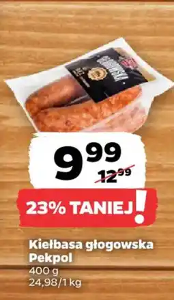 Netto Kiełbasa głogowska Pekpol oferta