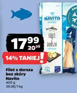 Netto Filet z dorsza bez skóry Navito oferta
