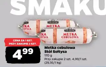 Netto Metka cebulowa Stół Sołtysa oferta
