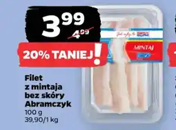 Netto Filet z mintaja bez skóry Abramczyk oferta