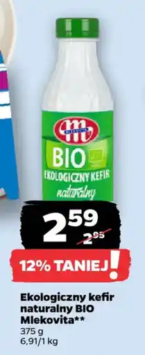 Netto Ekologiczny kefir naturalny BIO Mlekovita oferta