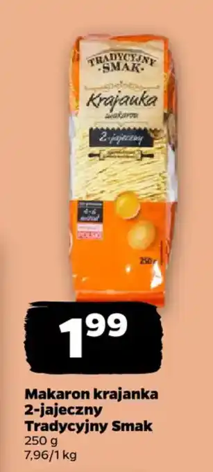 Netto Makaron krajanka 2-jajeczny Tradycyjny Smak oferta