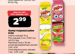 Netto Gumy rozpuszczalne Fritt oferta