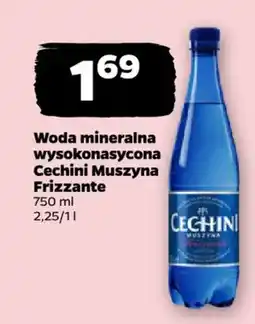 Netto Woda mineralna wysokonasycona Cechnini Muszyna Frizzante oferta