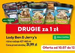Żabka Lody Ben & Jerry's oferta