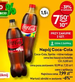 Żabka Napój Coca-Cola oferta