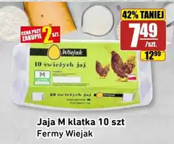 API MARKET Jaja M klatka 10 szt Fermy Wiejak oferta
