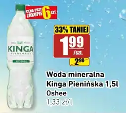 API MARKET Woda mineralna Kinga Pienińska oferta
