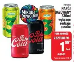 TomiMarkt Napoje gazowane Zbylsko oferta