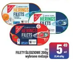 TomiMarkt G&G FILETY ŚLEDZIOWE oferta