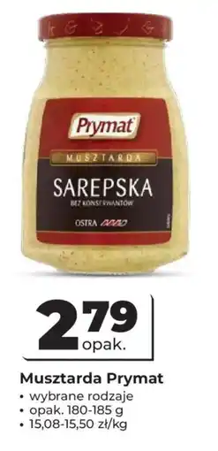Odido Musztarda Prymat Sarepska oferta