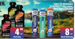 TomiMarkt Tabletki musujące Elektrolity 84g senior, 86g multiwitamina, sport oferta