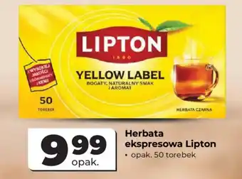 Herbata ekspressowa Lipton