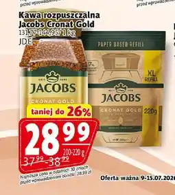 Prim Market Kawa rozpuszczalna Jacobs Cronat Gold uzupełnienie oferta