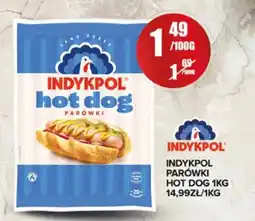 Spiżarnia Smakosza INDYKPOL hot dog PARÓWKI oferta