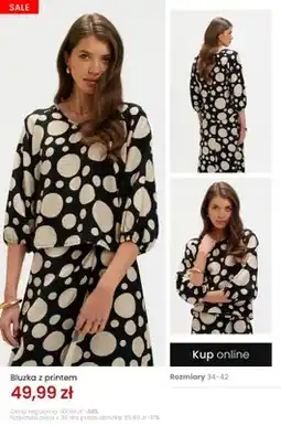 Top Secret Bluzka damska z printem oferta