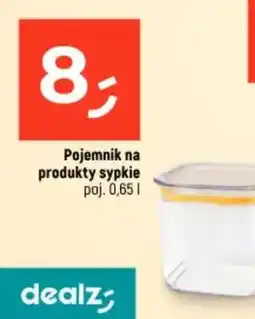 Dealz Pojemnik na produkty sypkie oferta