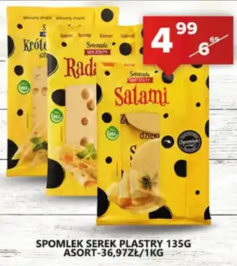 Spiżarnia Smakosza Spomlek Serek Plastry oferta
