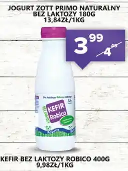 Spiżarnia Smakosza Kefir bez laktozy Robico oferta